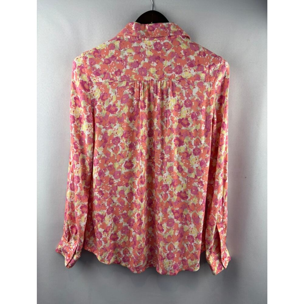 Women’s Relativity Small Multicolor Patterned Button Up - Picture 3 of 7